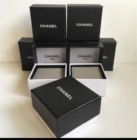 chanel earring packaging|chanel necklace box.